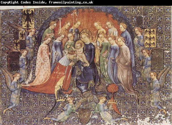 Michelino da Besozzo The Christ Child crowns the Duke